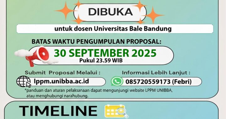 PENERIMAAN PROPOSAL HIBAH INTERNAL PENELITIAN DAN PkM 2025